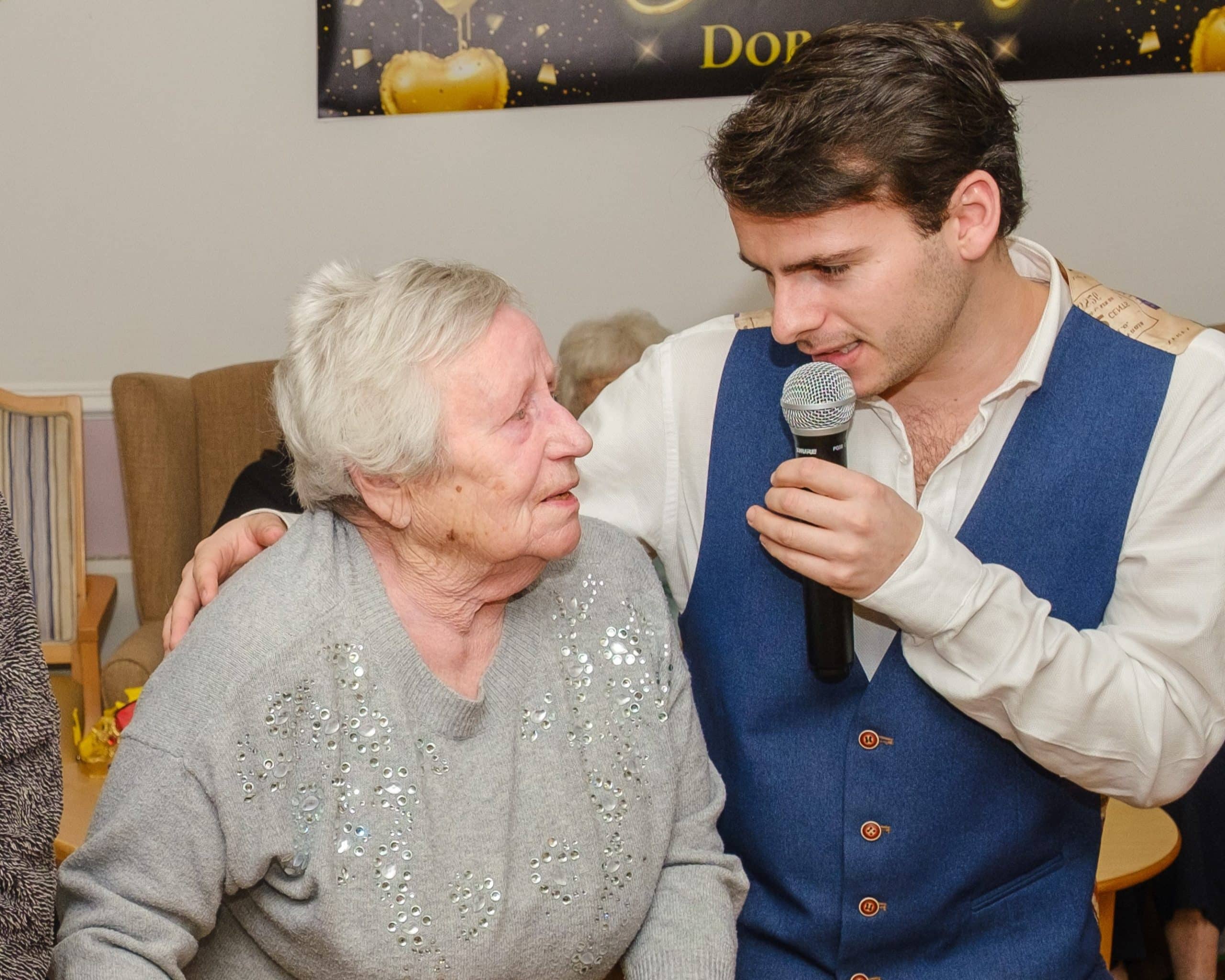 Resident and carer interaction