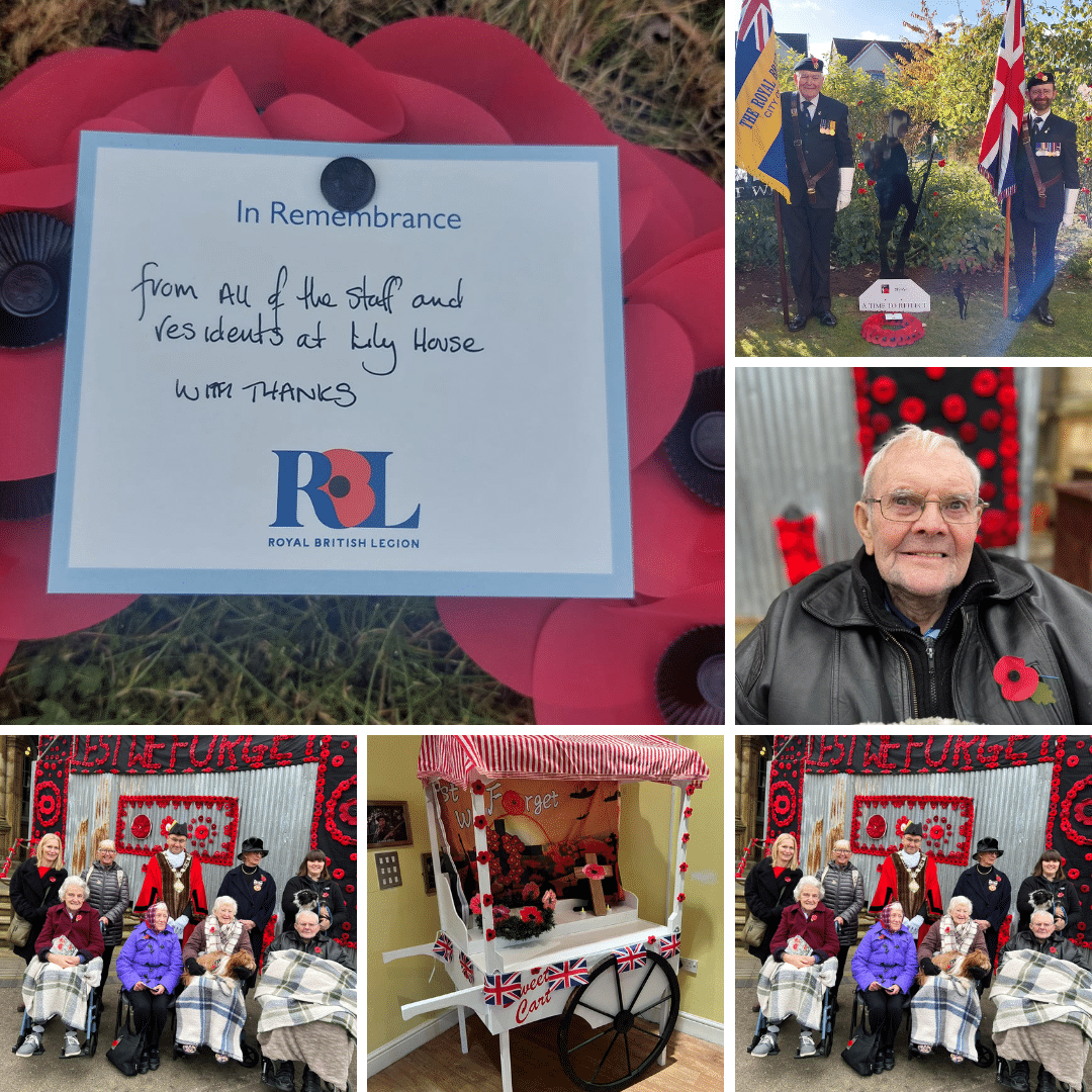 Remembrance Sunday at Larchwood Care