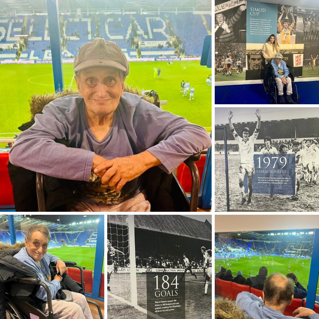 Visit to football club